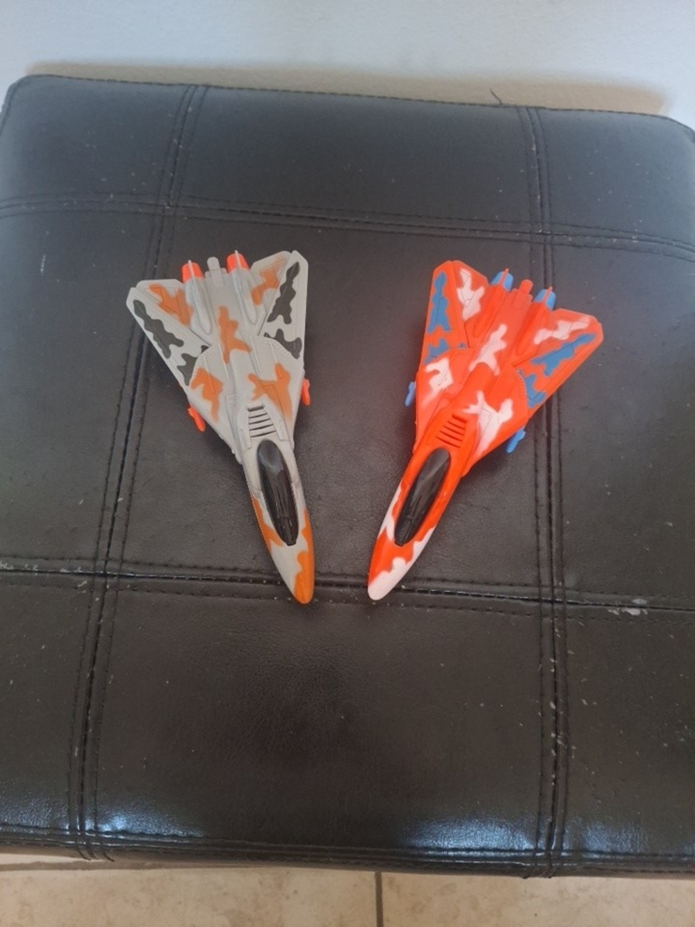 Kids Fighter Jet Toy Plane - Orange and Gray